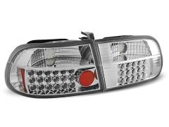 Coppia Fanali posteriori LED cromati