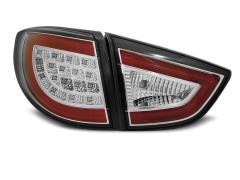 Coppia Fanali posteriori LED rossi bianchi