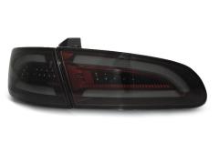 Coppia Fanali posteriori LED rossi fume con barre LED