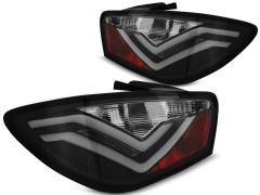 Coppia Fanali posteriori LED neri con barre LED
