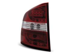 Coppia Fanali posteriori LED rossi bianchi
