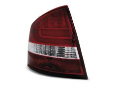Coppia Fanali posteriori LED rossi bianchi con barre LED