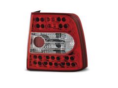 Coppia Fanali posteriori LED rossi bianchi