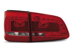 Coppia Fanali posteriori LED rossi bianchi