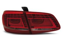 Coppia Fanali posteriori LED rossi bianchi