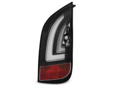 Coppia Fanali posteriori LED neri con barre LED