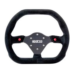 Volante Sparco P310 pelle scamosciata nera