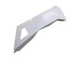 Fiberglass air scoop for right wheel arch