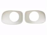 Pair Light Pods for bumper in fibreglass (phase 2) 160mm