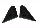 pair of carbon fibre extensions for side mirrors